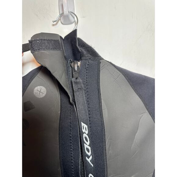 Bodyglove Men's Size Small Grey Black Neoprene One Piece Swimsuit Wetsuit - Picture 13 of 13